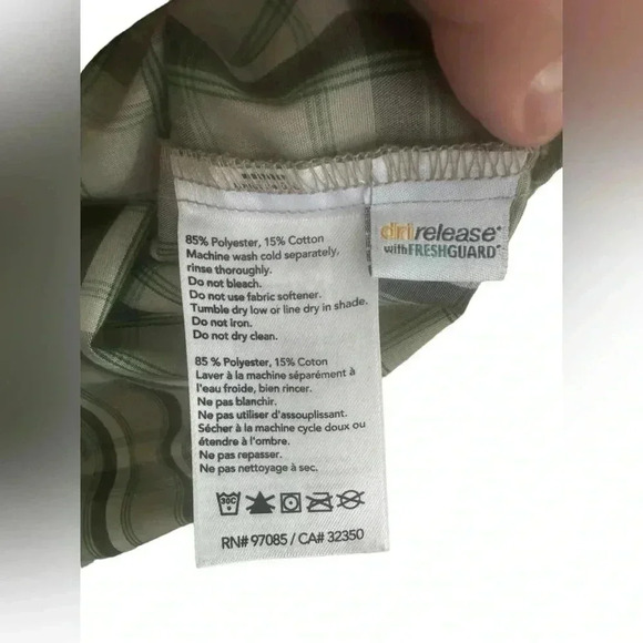 OUTDOOR RESEARCH Plaid ShortsSleeve Pearl Button Front Shirt Men's Set of 2 - Picture 6 of 14